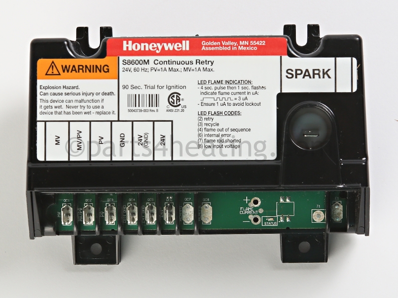 Intermittent Pilot Control - Propane Gas