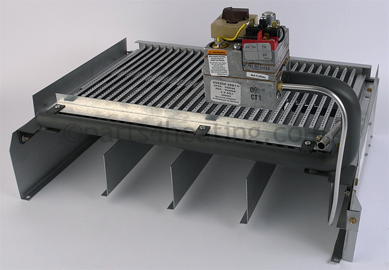 Burner Tray w/Gas Valve Nat Millivolt
