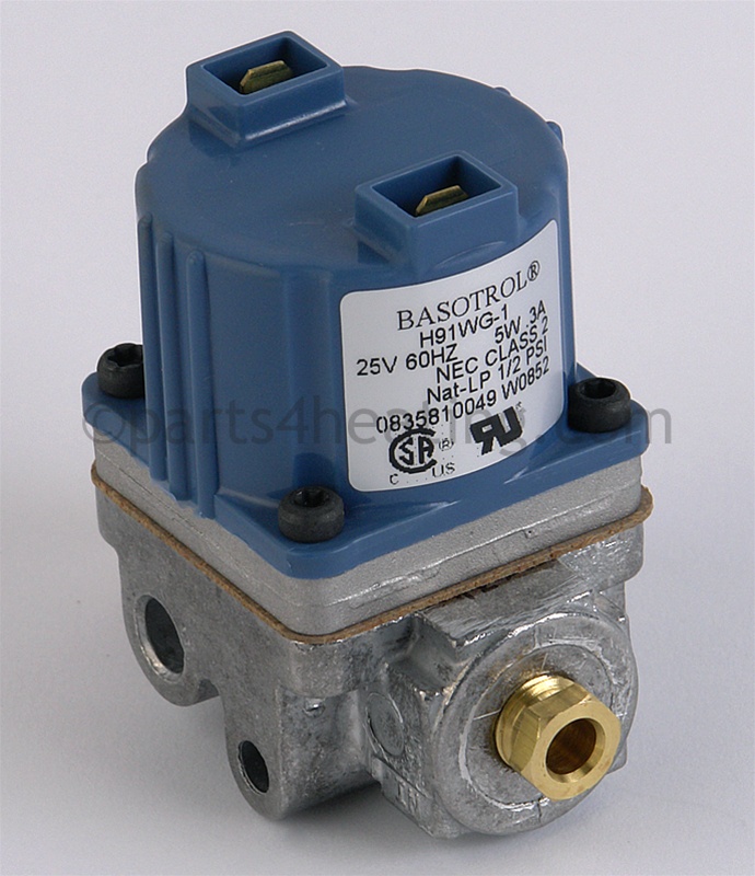 Pilot Gas Valve 24V [H1,H5,W2,WH2,N,NH,R,RH]