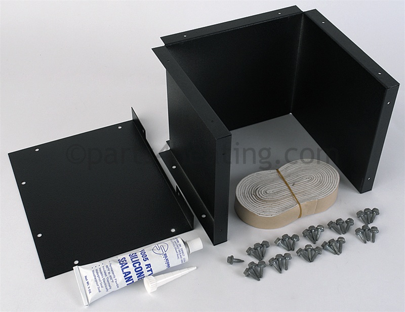 Flue Box Assy w/ Gasket