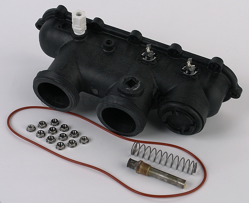 Inlet/Outlet Header Complete -  Units manufactured prior to 10/2019