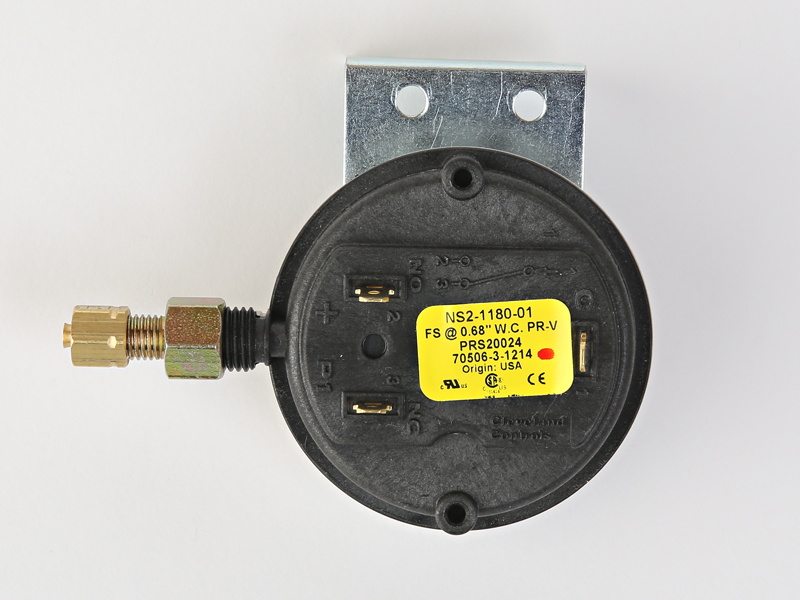 AIR PRESSURE SWITCH, BLOCKED FLUE