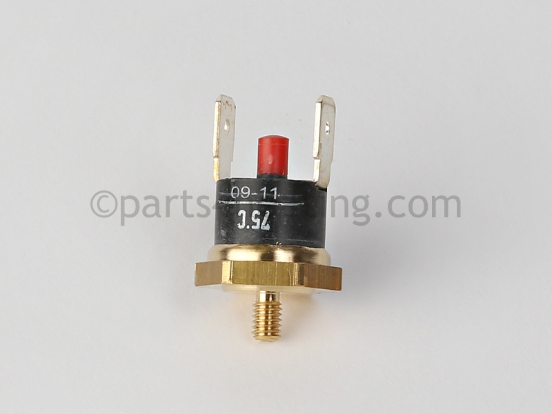 FLUE SAFETY THERMOSTAT 75 deg. C